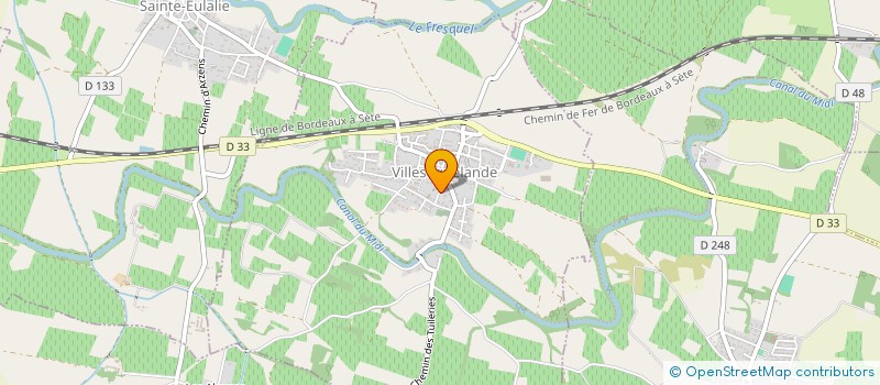 localisation de l'entreprise MADAME STEPHANIE OULIBOU  VILLESPY