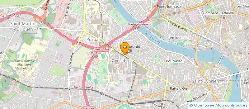 localisation de l'entreprise MADAME STEPHANIE OUSSET  TOULOUSE