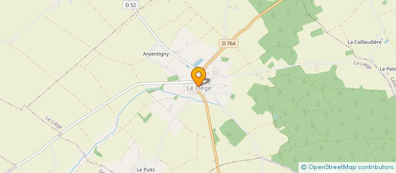 localisation de l'entreprise MADAME STEPHANIE OUVRARD  LE LIEGE