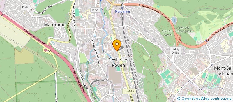 localisation de l'entreprise MADAME STEPHANIE OUVRY à DEVILLE-LES-ROUEN