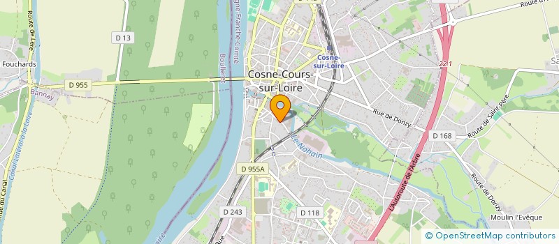 localisation de l'entreprise MADAME STEPHANIE OUVRY  COSNE-COURS-SUR-LOIRE