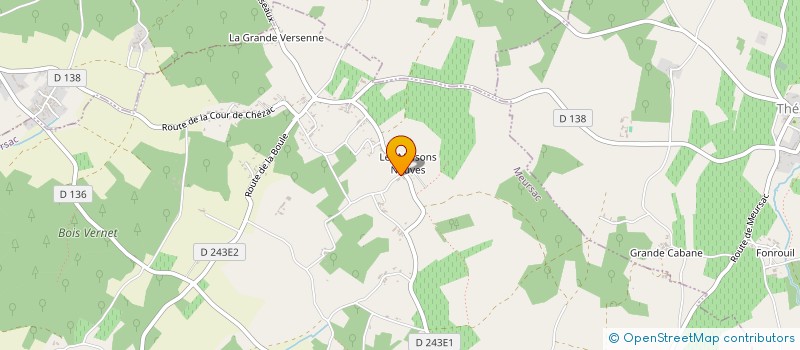 localisation de l'entreprise MADAME STEPHANIE PACCOUD  TESSON