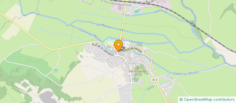 localisation de l'entreprise MADAME STEPHANIE PAGNIEZ  JUSSEY