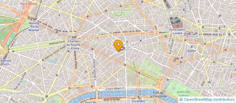 localisation de l'entreprise MADAME STEPHANIE PAILLARD  PARIS