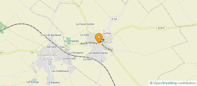 localisation de l'entreprise MADAME STEPHANIE PAILLET  SAINTE-ANNE