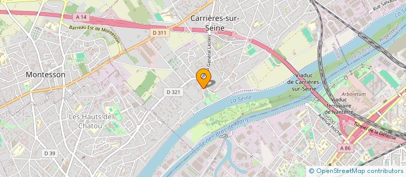 localisation de l'entreprise MADAME STEPHANIE PALA  CARRIERES-SUR-SEINE