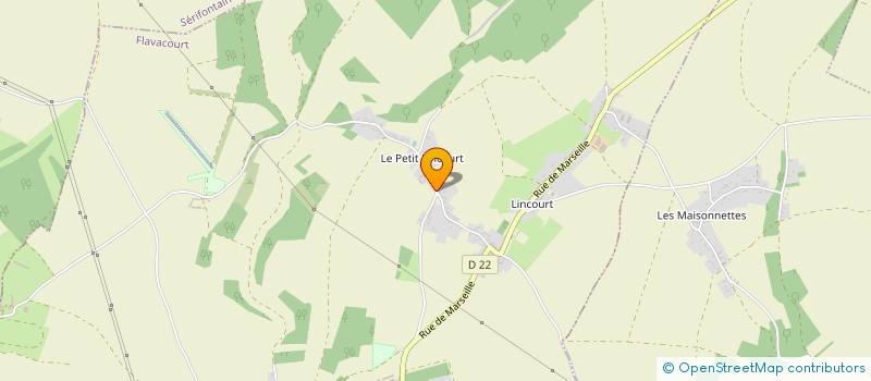 localisation de l'entreprise MADAME STEPHANIE PALLATIN  FLAVACOURT