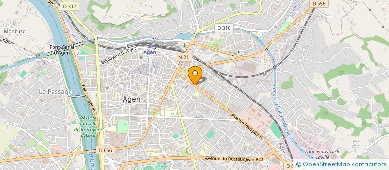 localisation de l'entreprise MADAME STEPHANIE PAMIES à AGEN
