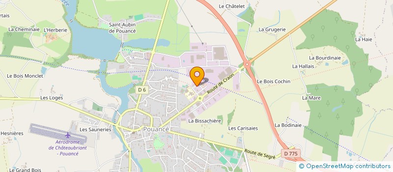 localisation de l'entreprise MADAME STEPHANIE PANAGET  OMBREE D'ANJOU