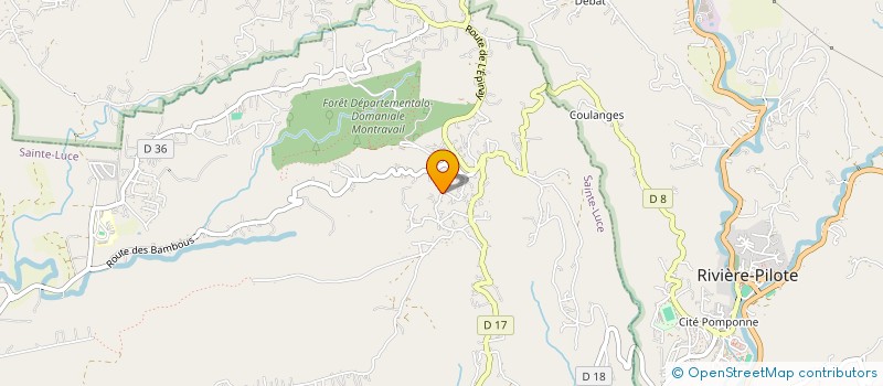 localisation de l'entreprise MADAME STEPHANIE PANCRATE  SAINTE-LUCE