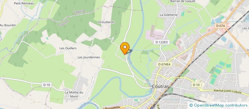 localisation de l'entreprise MADAME STEPHANIE PAPPALARDO  LES EGLISOTTES-ET-CHALAURES