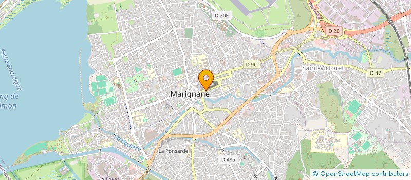 localisation de l'entreprise MADAME STEPHANIE PAREDES à MARIGNANE