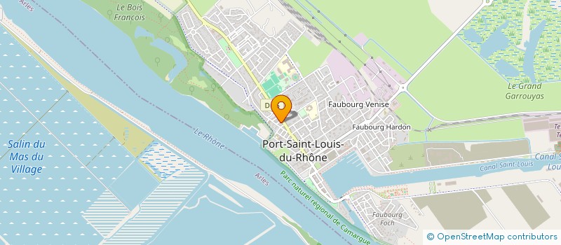 localisation de l'entreprise MADAME STEPHANIE PARRODI à PORT-SAINT-LOUIS-DU-RHONE