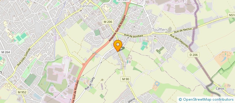 localisation de l'entreprise MADAME STEPHANIE PARSIS  HEM