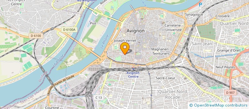 localisation de l'entreprise MADAME STEPHANIE PASSEBOIS  AVIGNON