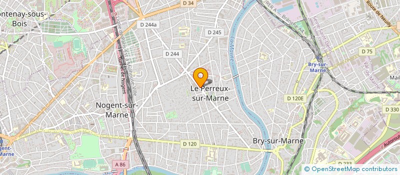 localisation de l'entreprise MADAME STEPHANIE PASSOS à LE PERREUX-SUR-MARNE