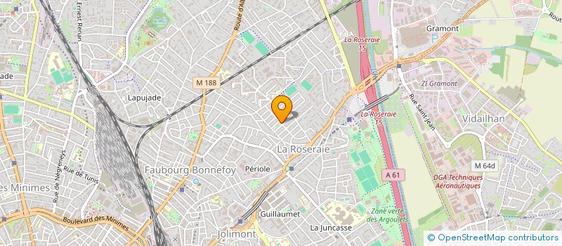 localisation de l'entreprise MADAME STEPHANIE-PATRICIA TOREST à TOULOUSE