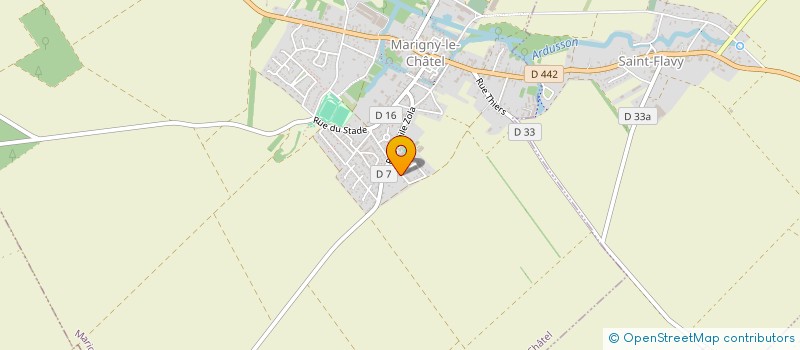 localisation de l'entreprise MADAME STEPHANIE PATTE  MARIGNY-LE-CHATEL