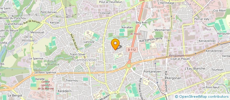 localisation de l'entreprise MADAME STEPHANIE PAUL à BREST