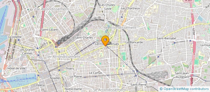 localisation de l'entreprise MADAME STEPHANIE PECHIKOFF à MARSEILLE
