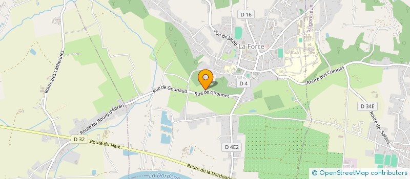 localisation de l'entreprise MADAME STEPHANIE PECKEU  LA FORCE