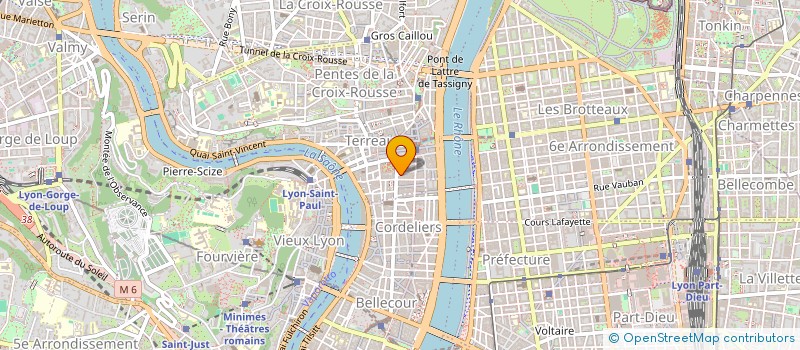 localisation de l'entreprise MADAME STEPHANIE PECON à LYON