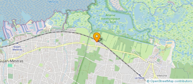 localisation de l'entreprise MADAME STEPHANIE PEIRIN  LE TEICH