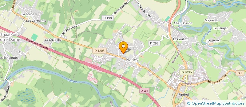 localisation de l'entreprise MADAME STEPHANIE PELISSIER  NANGY