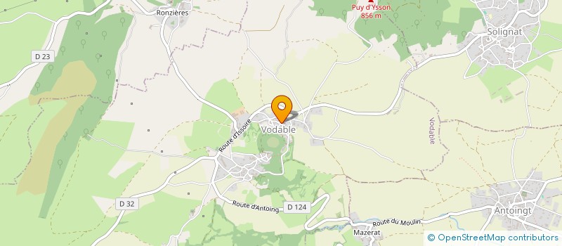 localisation de l'entreprise MADAME STEPHANIE PELISSIER  VODABLE