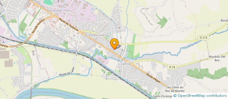 localisation de l'entreprise MADAME STEPHANIE PENETIER  LAFOX