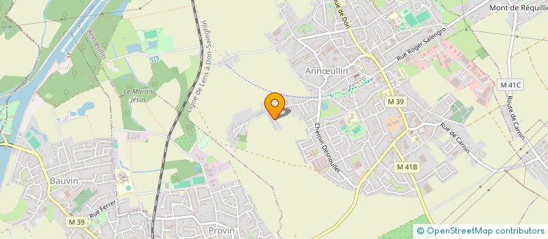 localisation de l'entreprise MADAME STEPHANIE PENNEQUIN  ANNULLIN