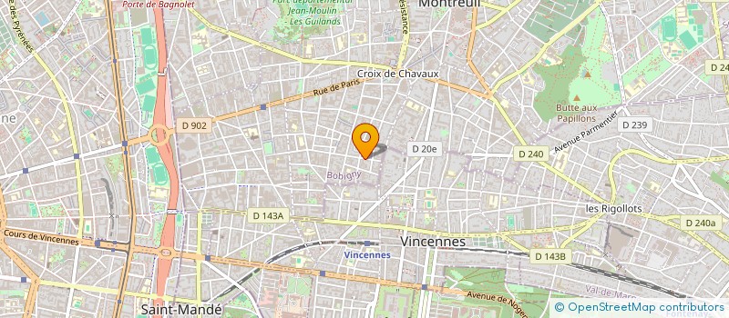localisation de l'entreprise MADAME STEPHANIE PERAS à MONTREUIL