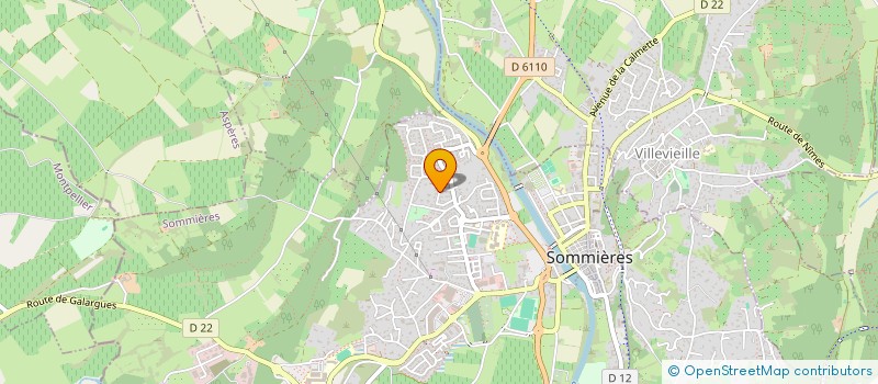 localisation de l'entreprise MADAME STEPHANIE PERCHET  SOMMIERES