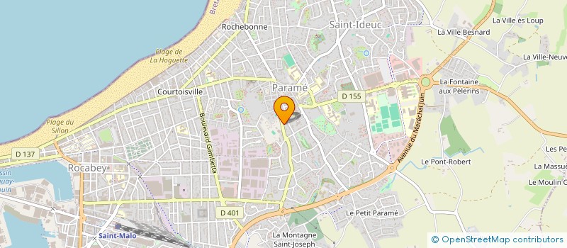 localisation de l'entreprise MADAME STEPHANIE PERDEREAU  SAINT-MALO