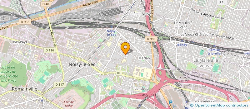 localisation de l'entreprise MADAME STEPHANIE PERET à NOISY-LE-SEC