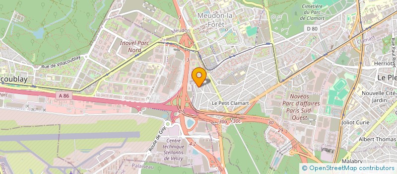 localisation de l'entreprise MADAME STEPHANIE PEREZ à CLAMART