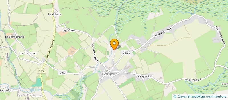 localisation de l'entreprise MADAME STEPHANIE PERICAT  GORGES