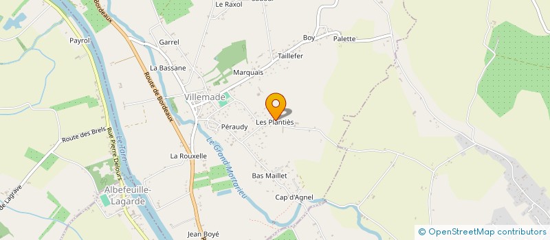 localisation de l'entreprise MADAME STEPHANIE PERIES  VILLEMADE