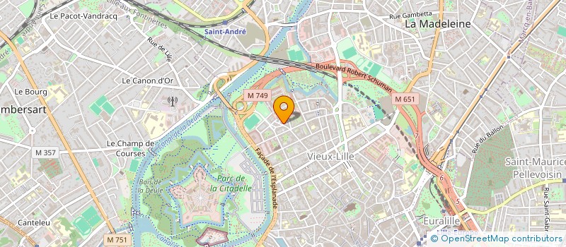 localisation de l'entreprise MADAME STEPHANIE PERIGNON à LILLE