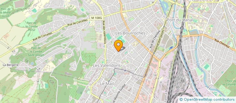 localisation de l'entreprise MADAME STEPHANIE PERNET à DIJON