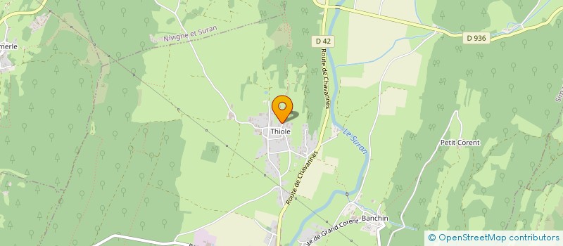 localisation de l'entreprise MADAME STEPHANIE PERNET  SIMANDRE-SUR-SURAN