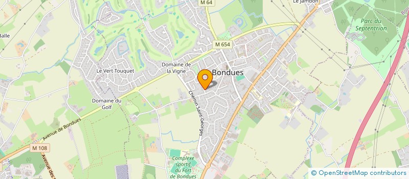 localisation de l'entreprise MADAME STEPHANIE PERSYN  BONDUES