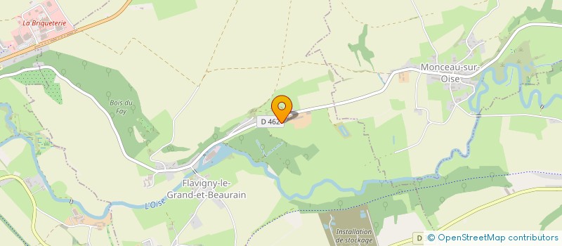 localisation de l'entreprise MADAME STEPHANIE PERUSSE  FLAVIGNY-LE-GRAND-ET-BEAURAIN