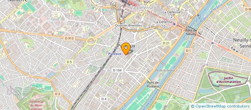 localisation de l'entreprise MADAME STEPHANIE PESANT  PUTEAUX