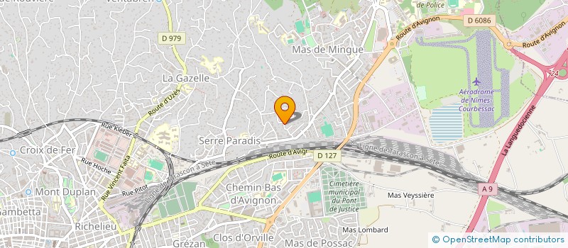 localisation de l'entreprise MADAME STEPHANIE PETIT  NIMES