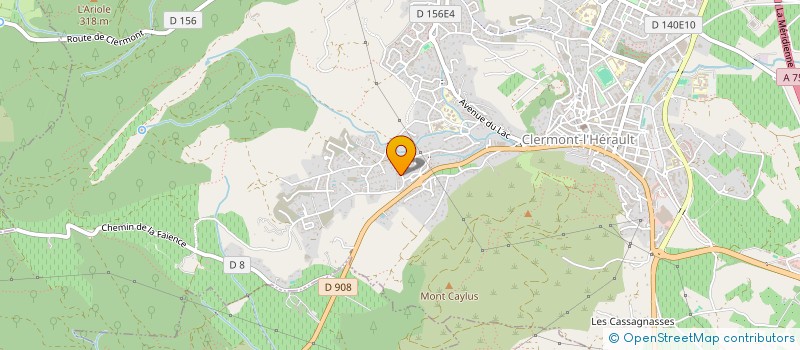 localisation de l'entreprise MADAME STEPHANIE PETOT  CLERMONT-L'HERAULT