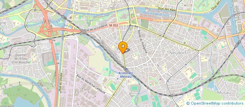 localisation de l'entreprise MADAME STEPHANIE PEURIERE à STRASBOURG