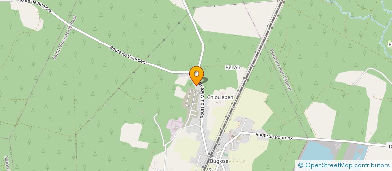 localisation de l'entreprise MADAME STEPHANIE PEYRAS  SAINT-VINCENT-DE-PAUL