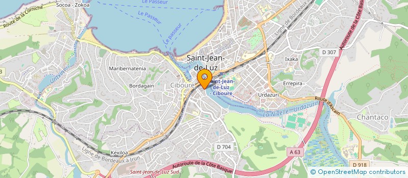 localisation de l'entreprise MADAME STEPHANIE PEYREFICHE à CIBOURE