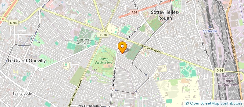 localisation de l'entreprise MADAME STEPHANIE PHILIPPE à SOTTEVILLE-LES-ROUEN